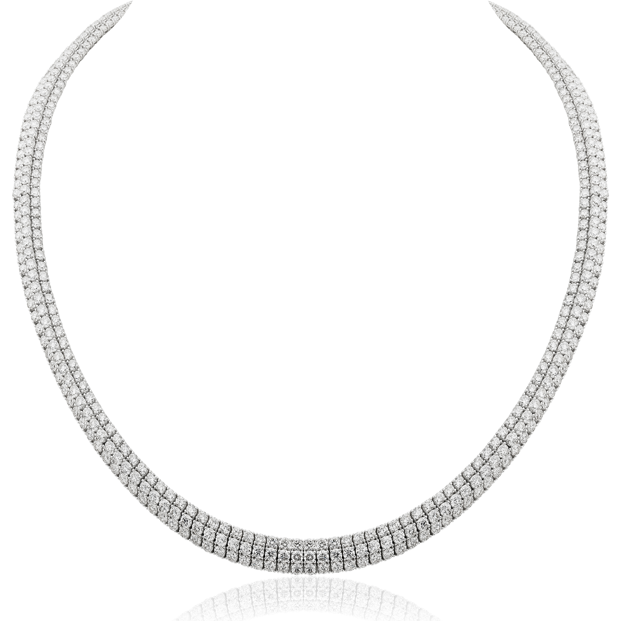 28,17 Ct. Diamond Design Necklace